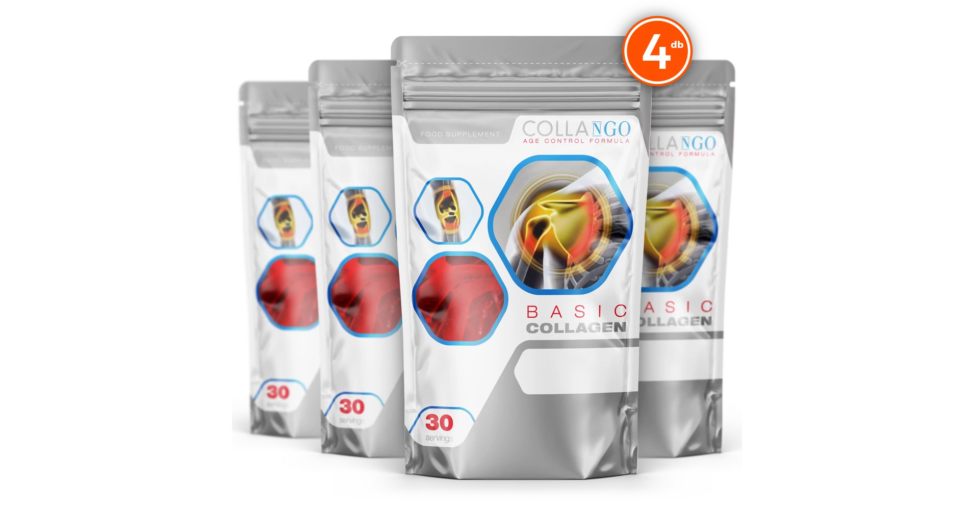 Collango Collagen Basic 4-es csomag - Izületvédők