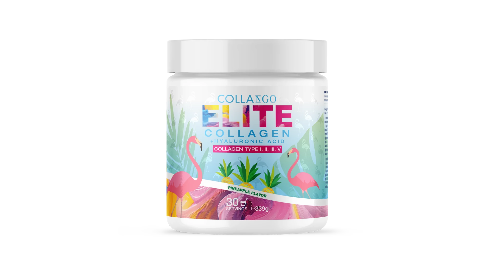 Collango ELITE COLLAGEN + HYALURONIC ACID (Collagen Type I, II, III, V ...