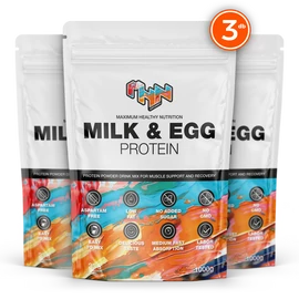 MHN Supplements Milk & Egg Protein 3-as csomag